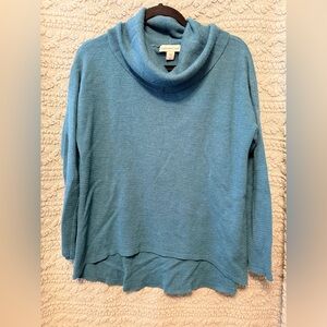 Cold Water Creek Cowl Neck Sweater - high low length - Size Large